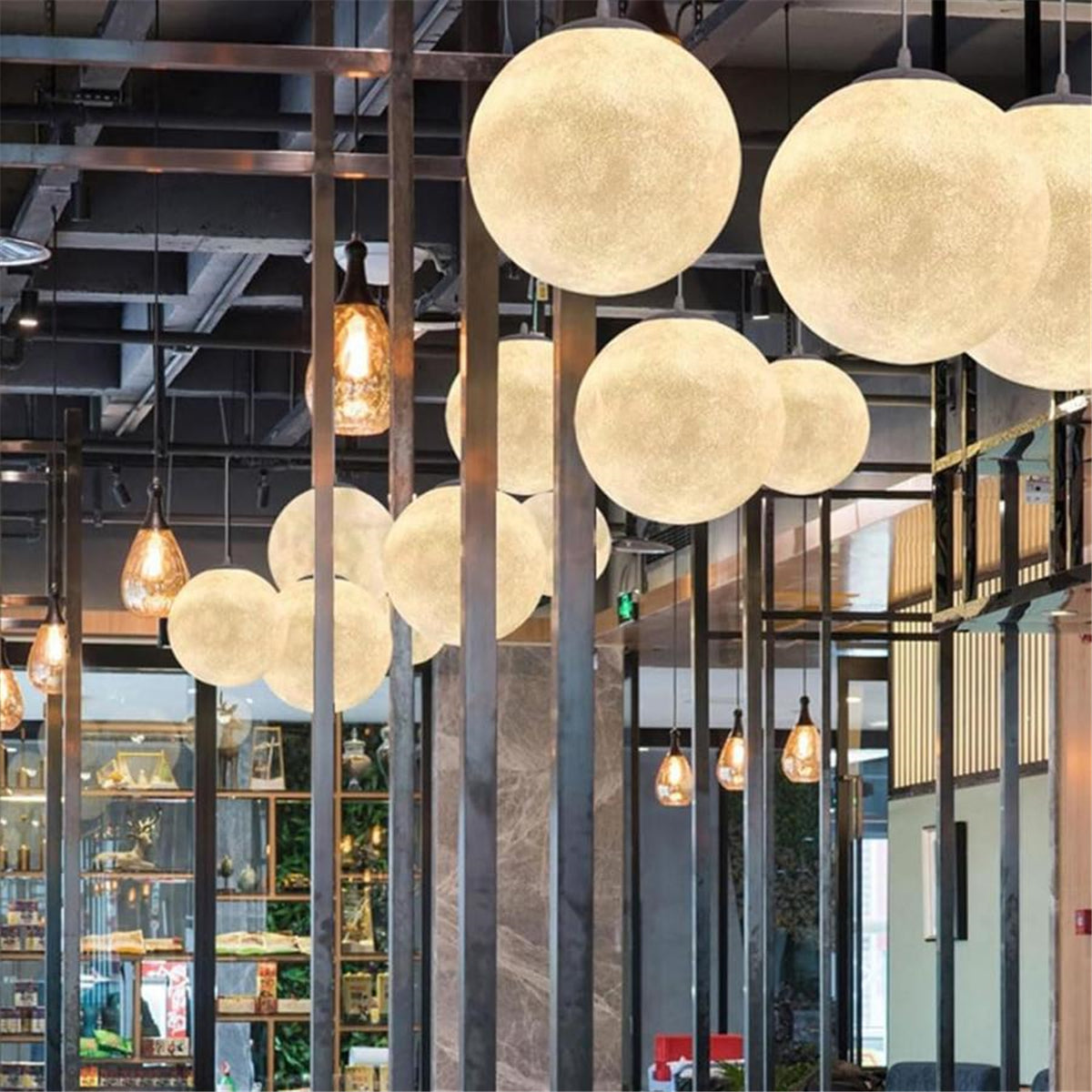 ペンダントライト シーリングライト インテリア月ライト ムーン